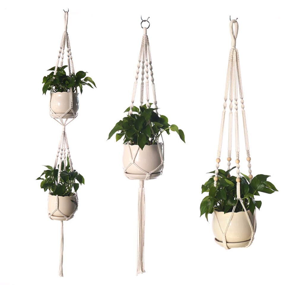 Handmade Plant Hanger Baskets Plant Pots Adonistrade