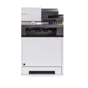 Kyocera Ecosys Colour Laser Multifunction Printer Printer, copier, scanner, fax machine. Includes: mobile print function. Amazon Dash Replenishment compatible.