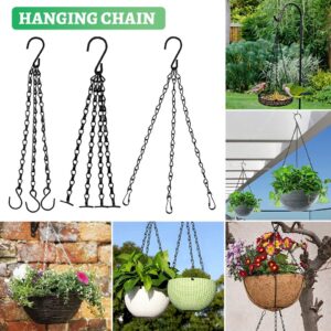 40CM Hanging Basket Chain Flower Pot