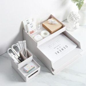 Folder Desk Shelf Drawer Desk Organizer Office Accessories