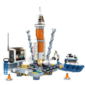 Lading Vehicle Astronaut Bricks Toys